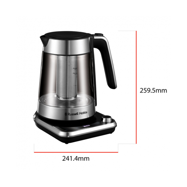Russell Hobbs Attentiv Kettle 1.7L - Brushed Stainless Steel | 26200 - Image 2