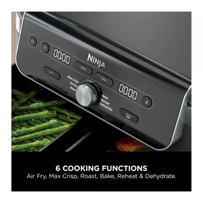 Ninja DualZone Xl 9.5l 2-Drawer Air Fryer | DZ901UK - Image 7