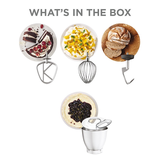 KENWOOD TITANIUM CHEF BAKER XL STAND MIXER KVL65.001.WH - Image 6