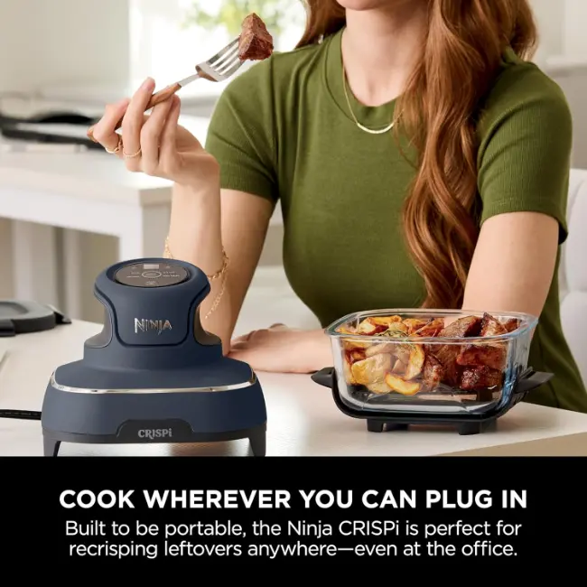 Ninja CRISPi 4-in-1 Portable Glass Air Fryer | Grey | FN101UKGY - Image 15