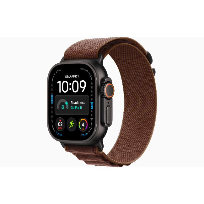 Apple Watch Ultra 4 | Cell | 49mm Med - Black & Burgundy | MJC14DH-A - Image 2