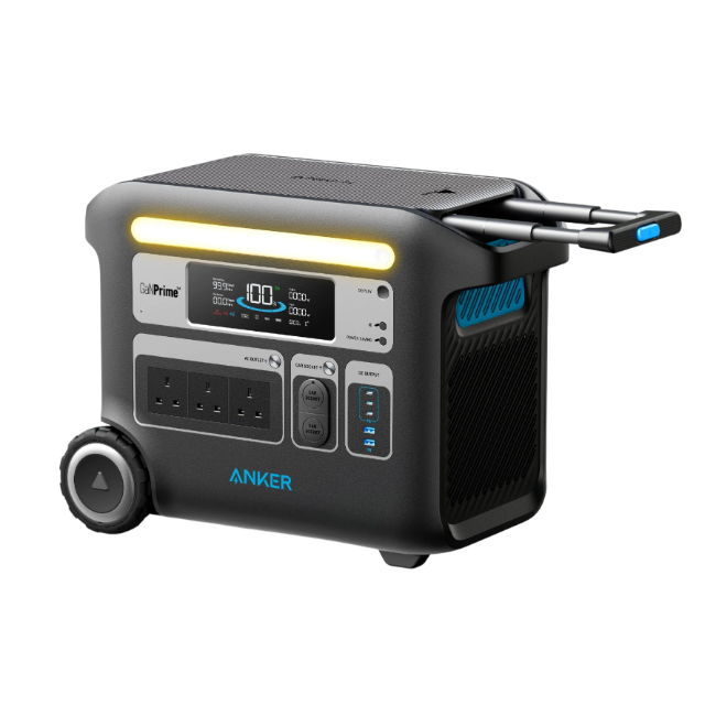 Anker SOLIX F2000 Portable Power Station - Black/Grey | A1780211 - Image 2
