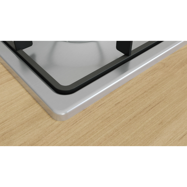 Bosch Series 2 Gas Hob 60 cm - Stainless steel | PBP6B5K60 - Image 4