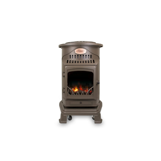 Sahara Provence Portable Gas Heater in Brown | PROVIR-BR - Image 3