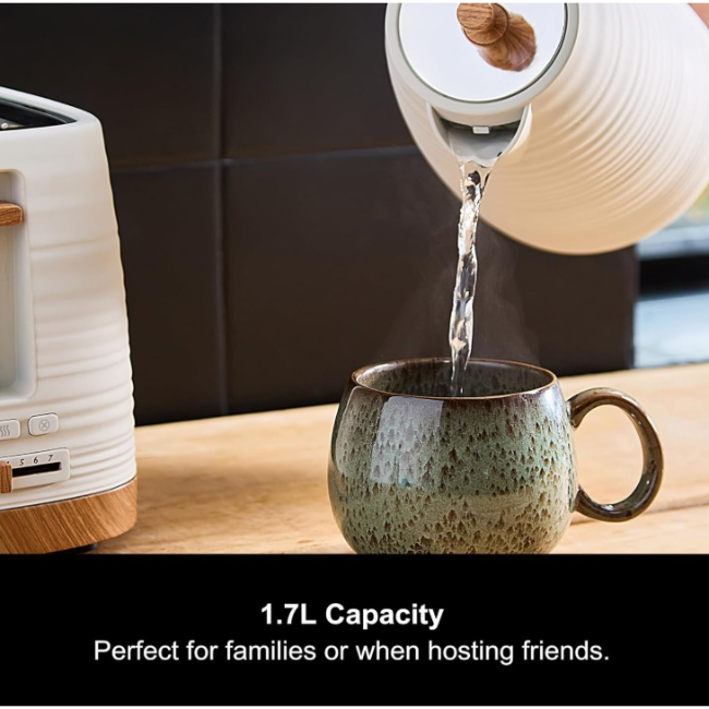 Morphy Richards Clay 1.7L Jug Kettle | White | 103102 - Image 4