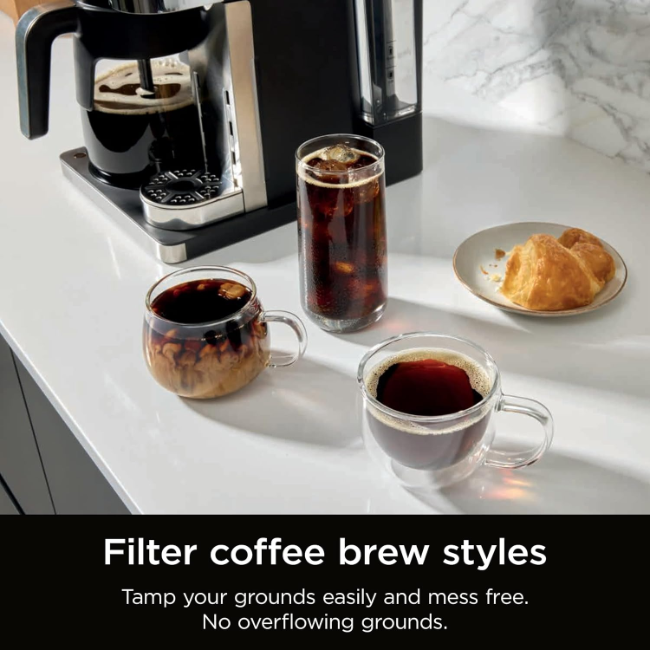 Ninja Prestige Dualbrew Coffee Machine | CFN802UK - Image 6 Ninja Prestige Dualbrew Coffee Machine | CFN802UK - Image 6