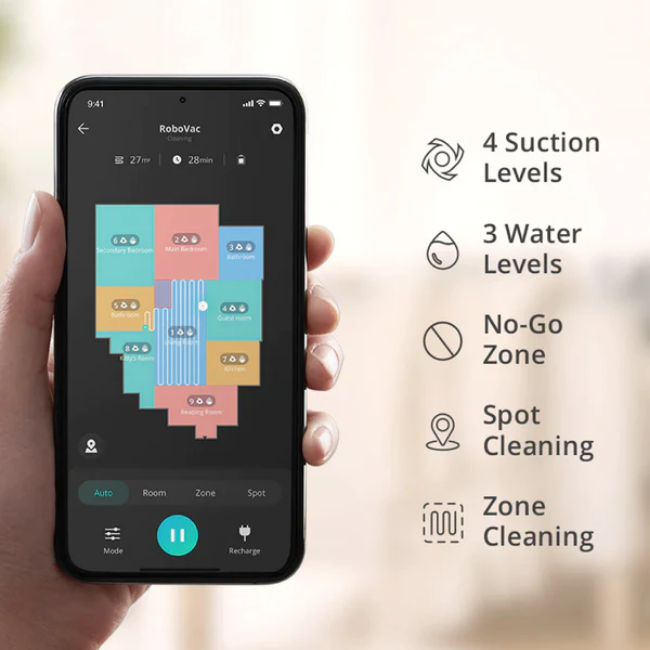 Eufy Clean RoboVac L35 Hybrid Robot Vacuum and Mop | T2194K11 - Image 3