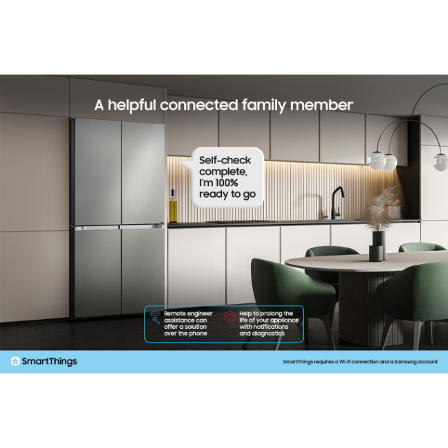 Samsung 640L Bespoke AI Series 6 Side-by-Side Fridge Freezer with SpaceMax™ - Black | RS70F64KEFEU - Image 7