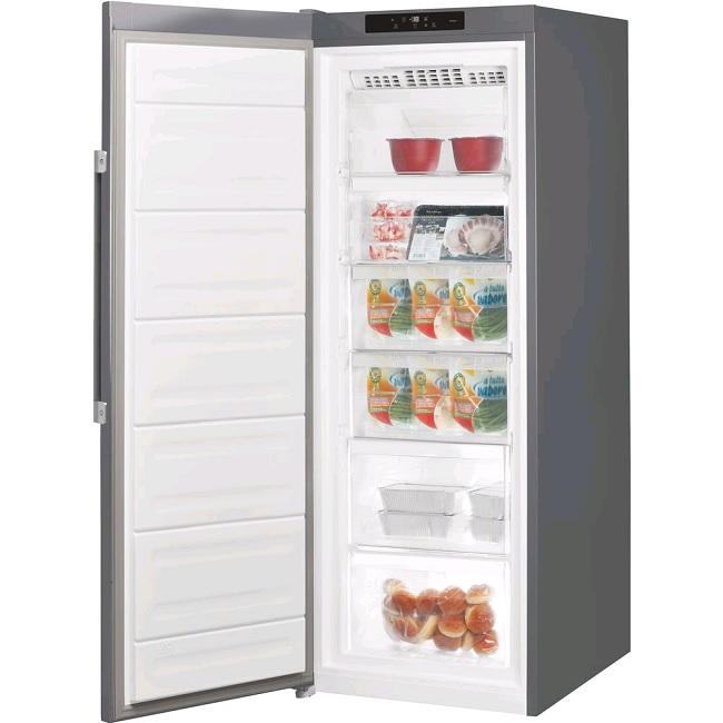 Hotpoint 60cm Freestanding Tall Frost Free Freezer - Graphite | UH6 F1C G 1 Hotpoint 60cm Freestanding Tall Frost Free Freezer - Graphite | UH6 F1C G 1