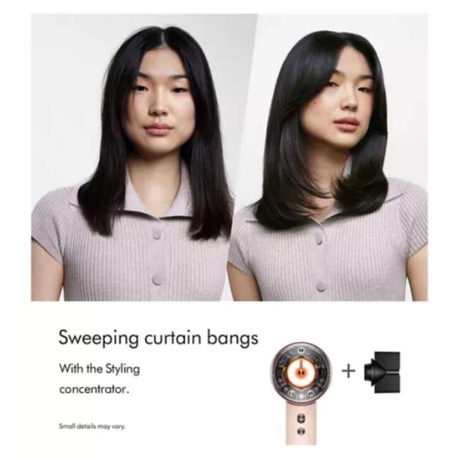 Dyson Supersonic Nural Hair Dryer Straight & Wavy | Ceramic Pink/Rose gold | 161818-01 - Image 4