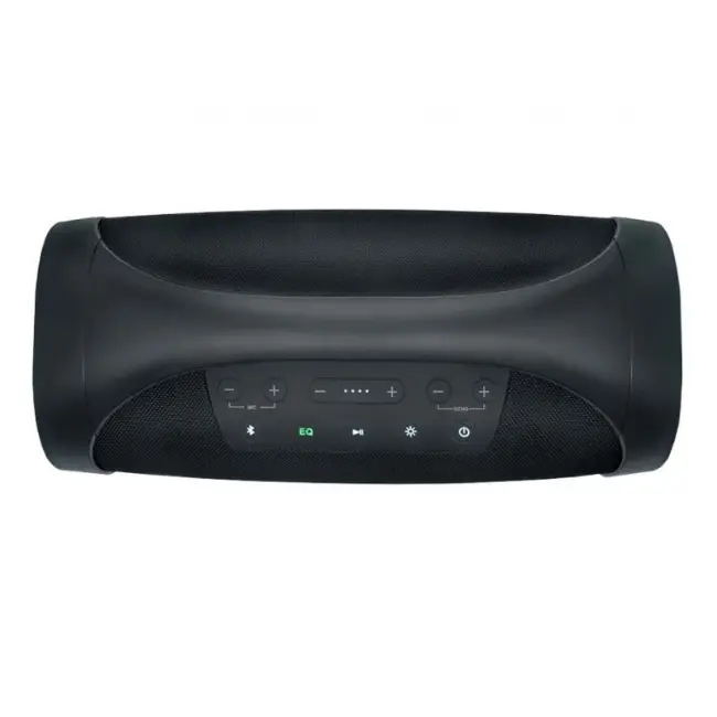 Muse Portable LED Bluetooth Speaker | IPX6 | 300watt | USB Port | Black | M-980BT - Image 3