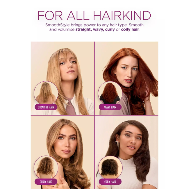 Shark SmoothStyle Hot Brush & Smoothing Comb with Storage Bag | HT212UK - Image 6