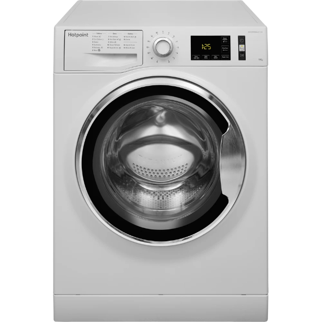 Hotpoint 10kg 1400 Spin Washing Machine - White | NM111046WCAUKN Hotpoint 10kg 1400 Spin Washing Machine - White | NM111046WCAUKN