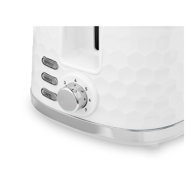 Morphy Richards Hive 2 Slice Toaster - White | 220034 - Image 5