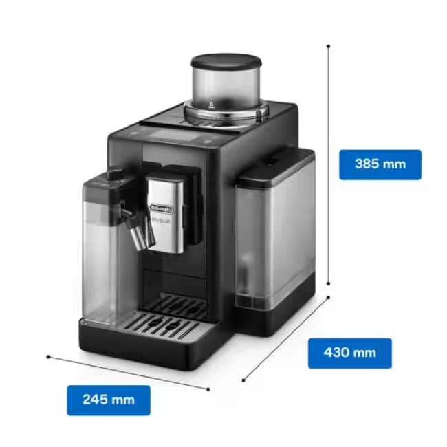Delonghi Rivelia Coffee Machine - Black | EXAM440.55.B - Image 4