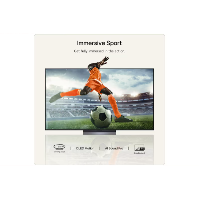 LG 65 inch LG OLED evo AI C6 4K Smart TV - Black | OLED65C64LA.AEI - Image 11