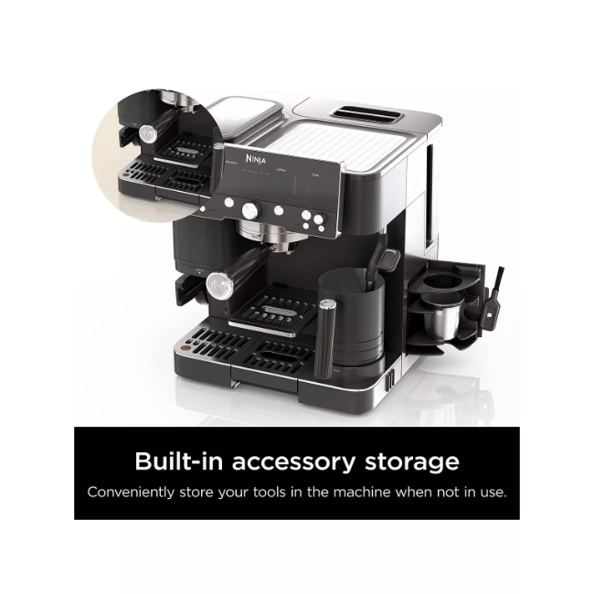 Ninja Luxe Café Premier Espresso Machine | Black | ES601UKBK - Image 4