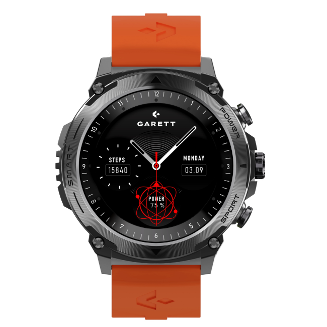Garett Atom Smartwatch - Black Steel | ATOM-BLACK - Image 7