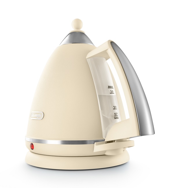 DeLonghi Argento Flora Cream Kettle KBX3016BG - Image 2