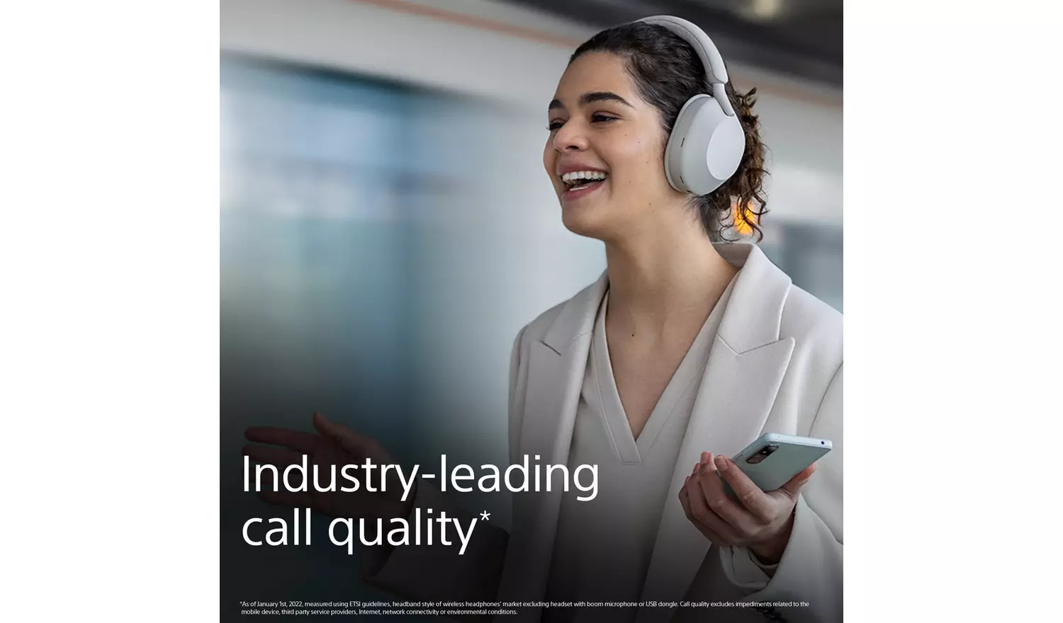 Sony True Wirless Noise Cancelling Headphones - Silver | WH1000XM5S.CE7 - Image 3