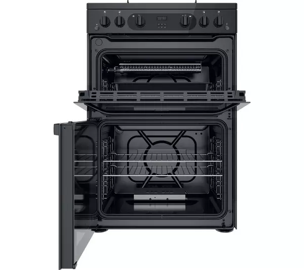 Hotpoint LPG Gas Cooker 60cm - Black | HDM67GOCMBLPG - Image 12 Hotpoint LPG Gas Cooker 60cm - Black | HDM67GOCMBLPG - Image 12