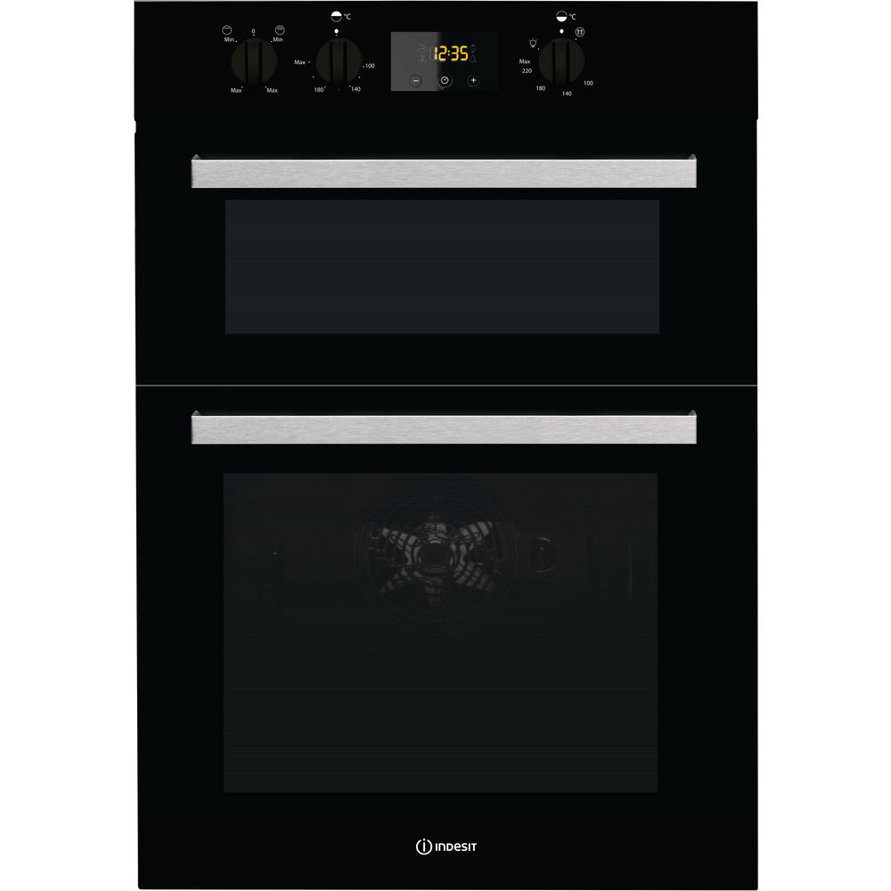 Indesit Aria Double Oven IDD 6340 BL Indesit Aria Double Oven IDD 6340 BL