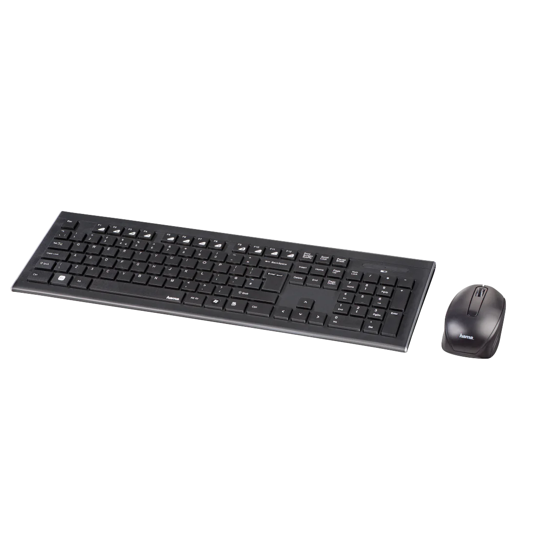 Hama Cortino UK Wireless Keyboard & Mouse Set | 398819 - Image 1 Hama Cortino UK Wireless Keyboard & Mouse Set | 398819 - Image 1