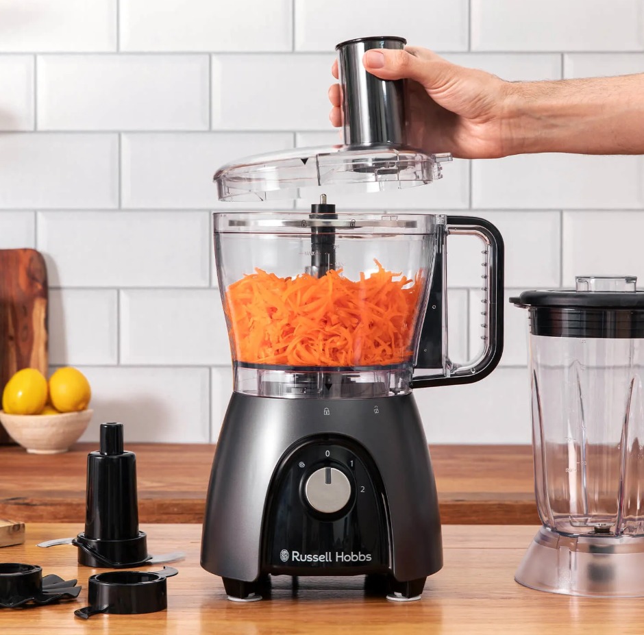 Russell Hobbs Desire Food Processor | Matte Charcoal | 27111 - Image 3