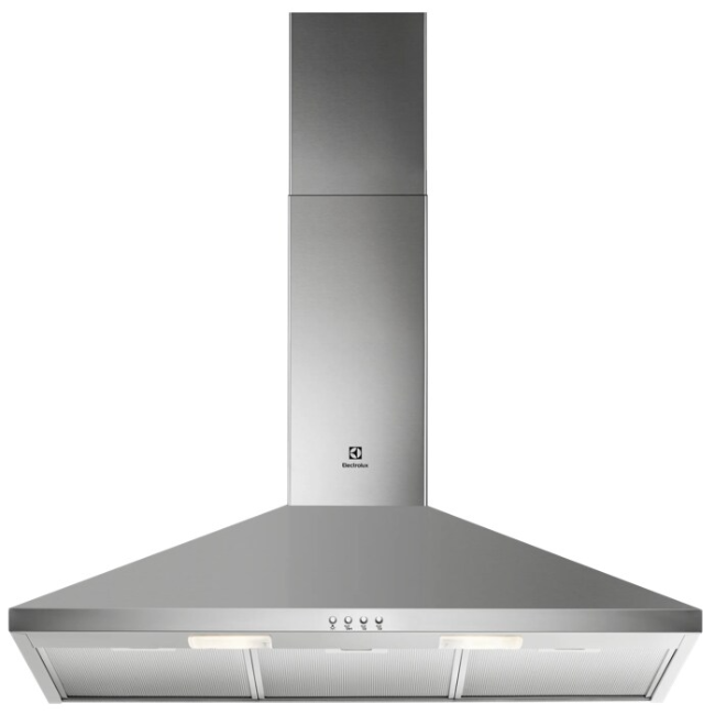 Electrolux 300 LEDLights Chimney Cooker Hood 90 cm - Stainless Steel | LFC319X