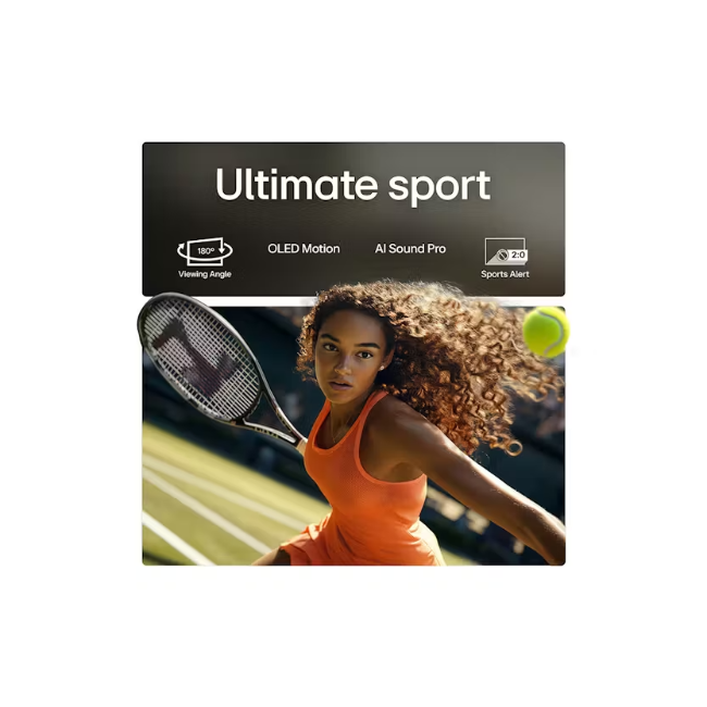 LG 48" OLED Evo Ai C54 4k Smart TV - Black | OLED48C54LA.AEK - Image 12