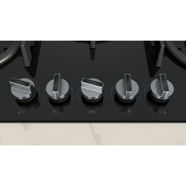 Neff N70 Gas Hob 75 cm - Black | T27PIQ4S0 - Image 2