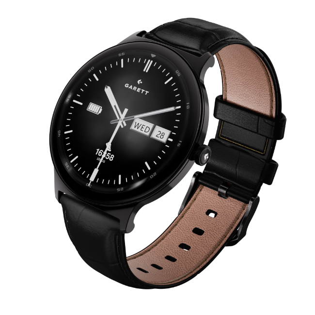 Garett Quantum Smartwatch - Black Steel | QUANTUM-BLACK - Image 7