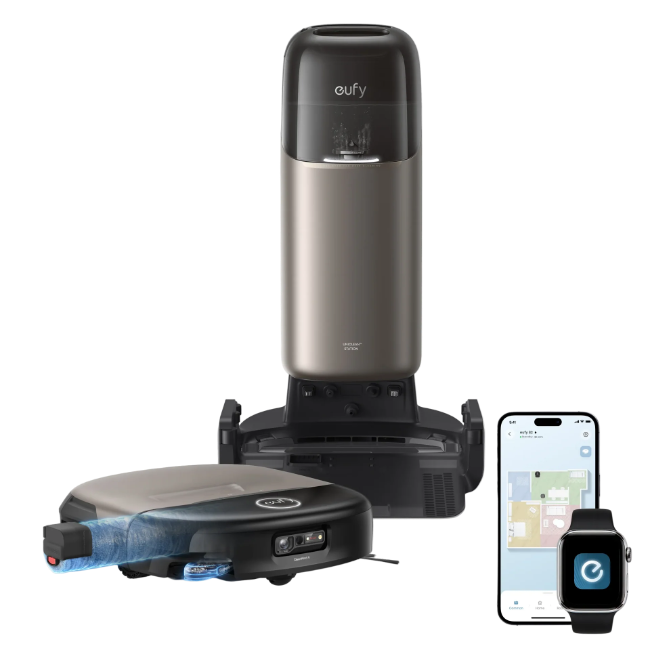 Eufy Omni S2 Robot Vacuum - Black | T2081B11 - Image 2