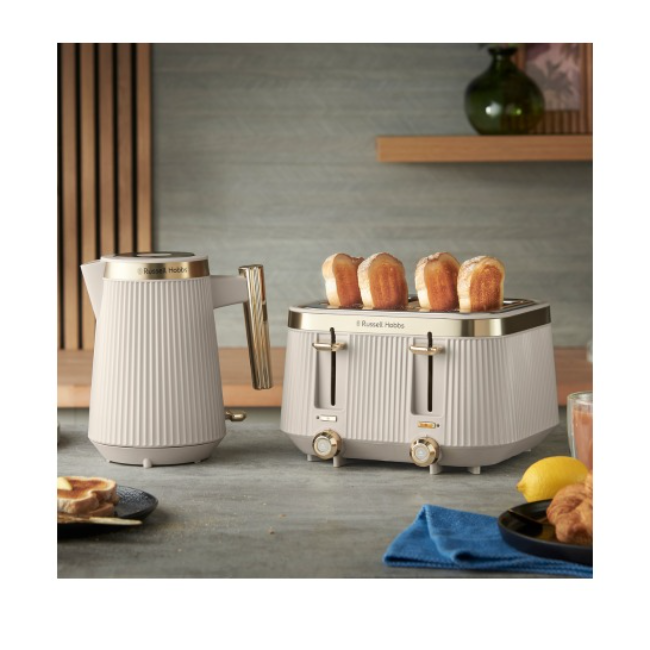 Russell Hobbs Bronte Slice Toaster Stone 26771 - Main Image