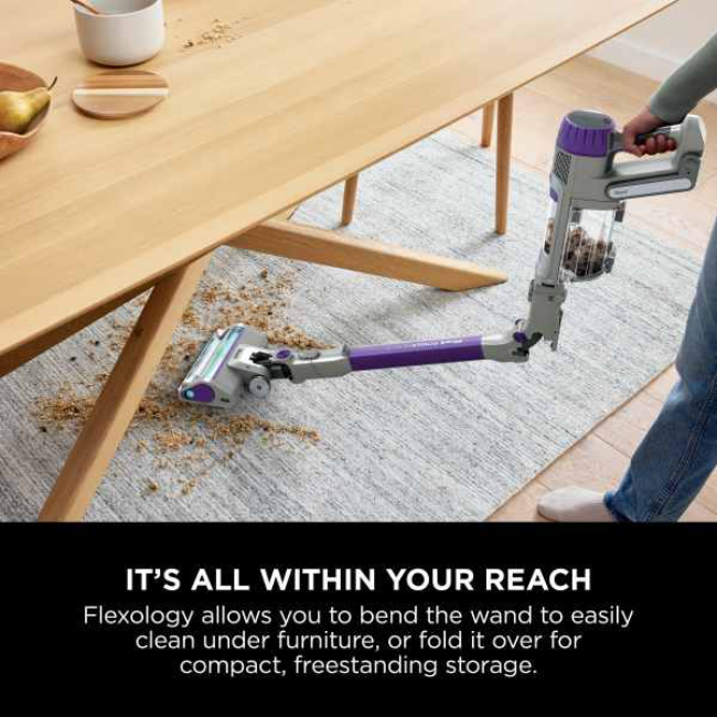 Shark PowerDetect Cordless Pet Vacuum Cleaner - Grey/Purple | IP1251UKT - Image 6