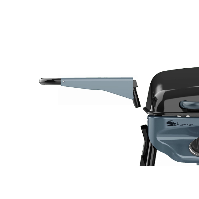 Sahara Rapid Assembly 2 Burner Gas BBQ Plus Side Burner | RASSPLIR-BK - Image 8