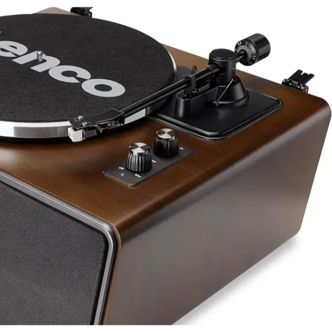 Lenco LS-470WA Record Player with Bluetooth | Walnut | LS-470WA - Image 3