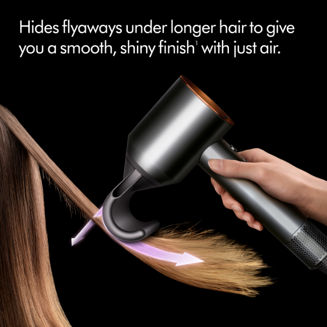 Dyson Supersonic Hair Dryer - Onyx & Gold | 533902-01 - Image 6
