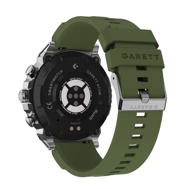 Garett Atom Smartwatch - Silver Steel | ATOM-SILVER - Image 10