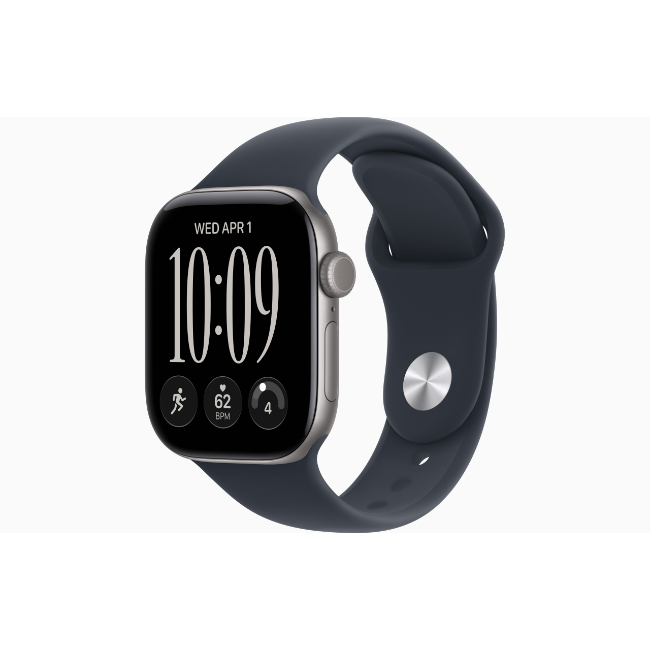 Apple Watch 12 | 42mm | Med/Lrg - Space Gray & Navy | MJE94MP-A - Image 2
