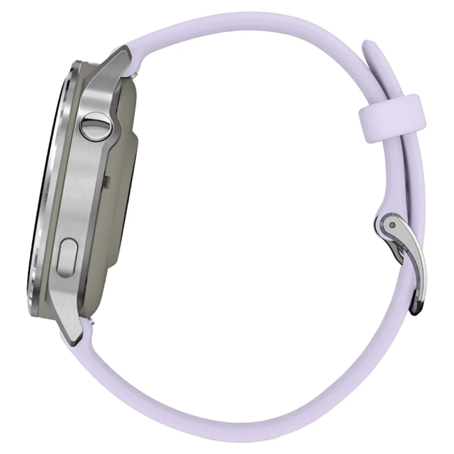 Garmin Venu 4 Smart Watch (41mm)  - Silver with Periwinkle Silicone Band | 010-03013-01 - Image 7