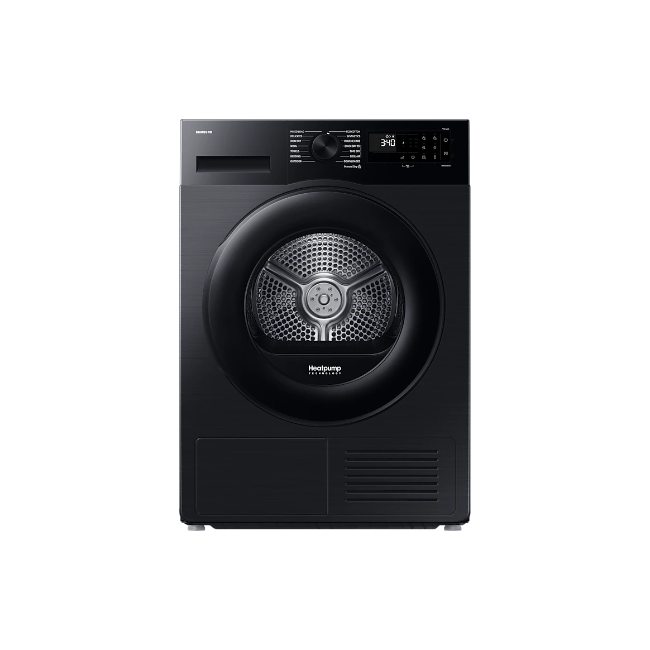 Samsung Series 5 AI Energy Heat Pump Tumble Dryer - Black | DV90DG52A0ABEU 