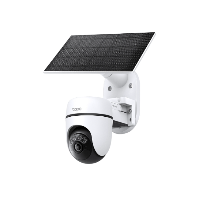 Tapo C610 2k Solar Security Camera Kit Pan / Tilt - White | TAPO-C610KIT