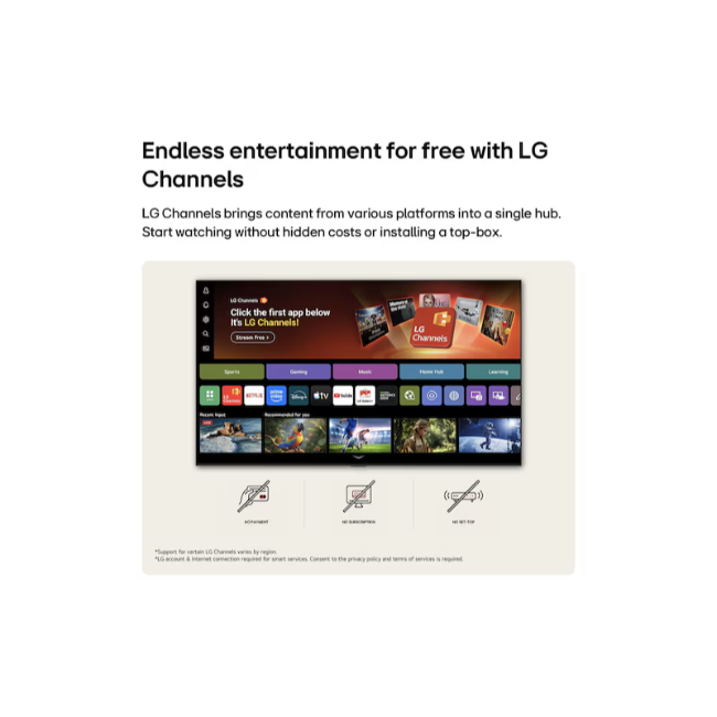 LG 50 inch NANO 4K AI Smart TV - Black | 50NU850B6LA.AEI - Image 9