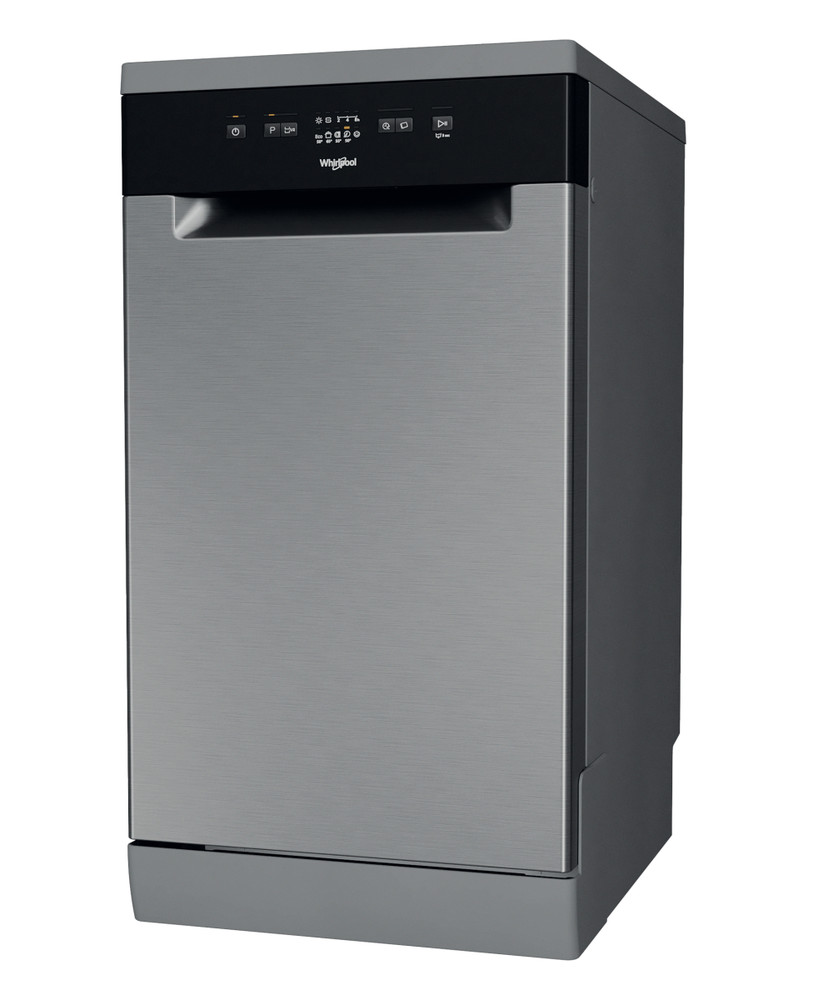 Whirlpool 45cm Slimline Dishwasher - Inox | WF9E2B19XUK - Image 2