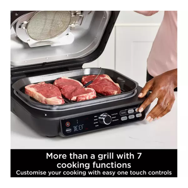 Ninja Foodi Max Pro Health Grill, Flat Plate & Air Fryer | AG651UK - Image 3