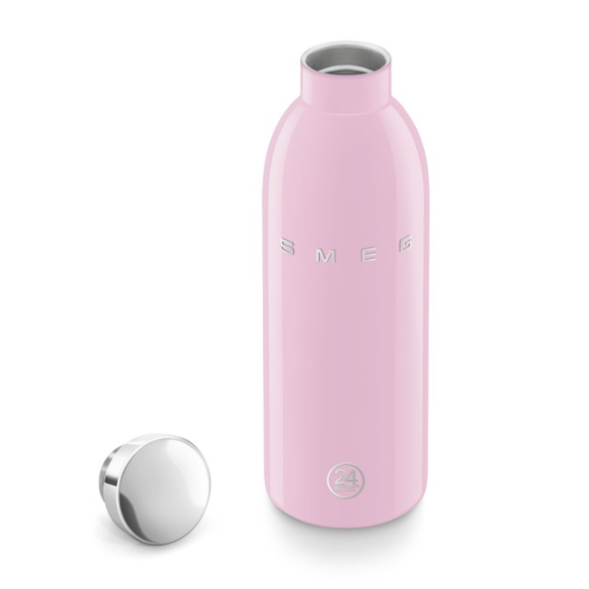 Smeg Insulated Stainless Steel Bottle | 500ml | Pink | WBF01PK - Image 3