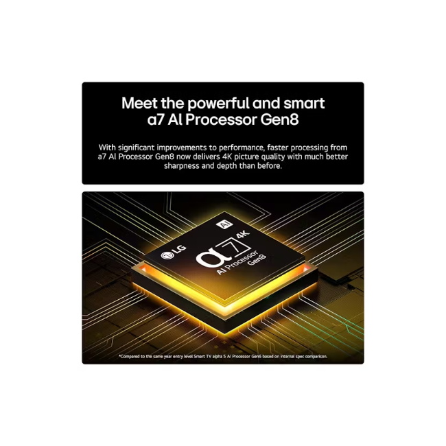 LG 75" UHD Ai Ua75 4k Smart TV - Black | 75UA75006LA.AEKQ - Image 6