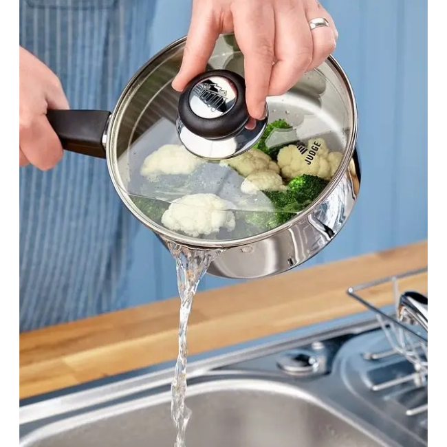 Judge 5 Piece Saucepan Set | Stainless Steel | J3C1 - Image 3