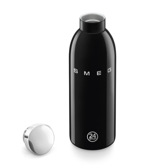 Smeg Insulated Stainless Steel Bottle | 500ml | Black | WBF01BL - Image 3